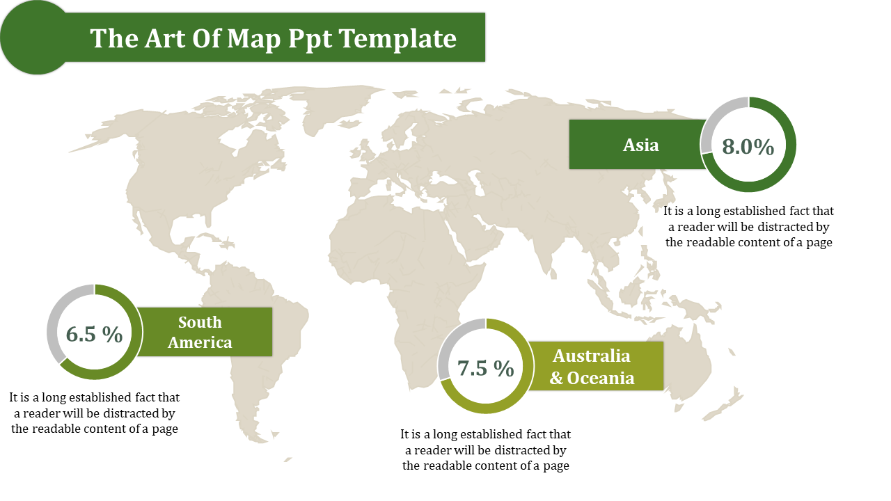 Map PPT template